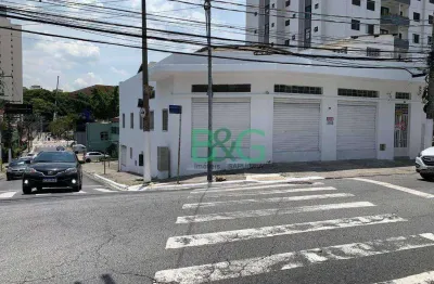 Galpão para alugar, 700 m² por r$ 15.000/mês - carandiru - são paulo/sp