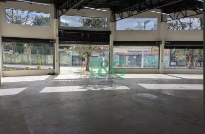 Salão para alugar, 305 m² por r$ 13.340/mês - vila alpina - são paulo/sp