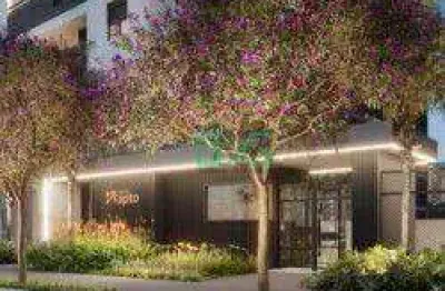 Apartamento com 2 dormitórios à venda, 37 m² por r$ 354.186,36 - bosque da saúde - são paulo/sp