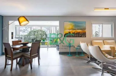 Apartamento com 2 dormitórios à venda, 127 m² por r$ 1.090.000,00 - jardim caboré - são paulo/sp