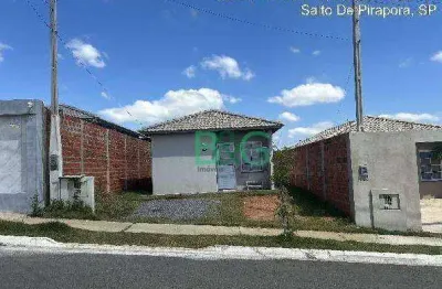 Casa com 2 dormitórios à venda, 45 m² por r$ 105.481 - pacaembu bandeiras - salto de pirapora/sp