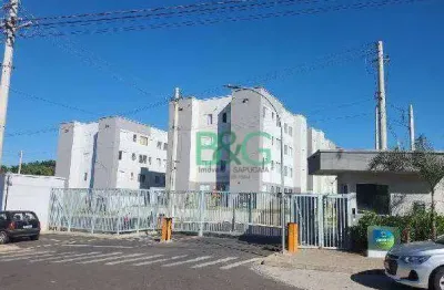 Apartamento à venda, 42 m² por r$ 161.435,74 - recreio alvorada - santa bárbara d'oeste/sp