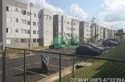 Apartamento à venda, 42 m² por r$ 150.462,43 - recreio alvorada - santa bárbara d'oeste/sp