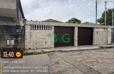 Casa à venda, 74 m² por r$ 180.000,00 - areia branca - santos/sp