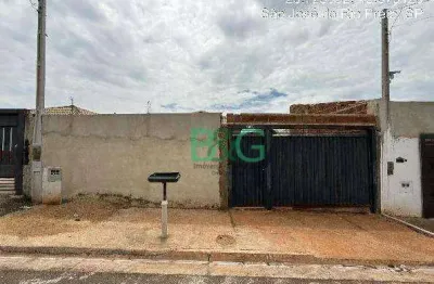 Casa com 2 dormitórios à venda, 45 m² por r$ 105.977 - parque das aroeiras ii - são josé do rio preto/sp