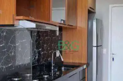 Studio com 1 dormitório, 29 m² - venda por r$ 365.000 ou aluguel por r$ 2.452/mês - parque vitória - são paulo/sp