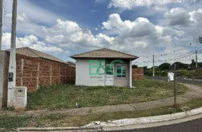 Casa com 2 dormitórios à venda, 43 m² por r$ 124.826 - parque residencial edson baffi - são josé do rio preto/sp