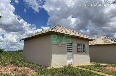 Casa com 2 dormitórios à venda, 44 m² por r$ 111.212 - residencial maria clara 2 - são josé do rio preto/são paulo