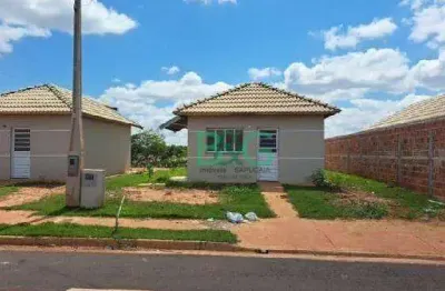 Casa com 2 dormitórios à venda, 44 m² por r$ 103.704 - residencial maria clara 2 - são josé do rio preto/sp