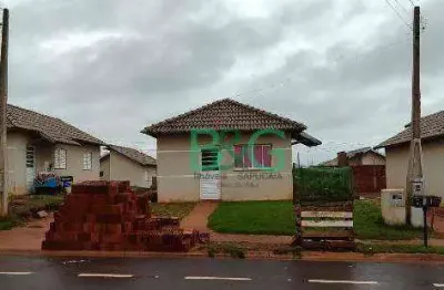Casa com 2 dormitórios à venda, 44 m² por r$ 113.574,46 - residencial maria clara 2  - são josé do rio preto/sp
