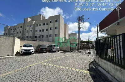 Apartamento à venda, 60 m² por r$ 117.000,00 - sao jose dos campos  - são josé dos campos/sp