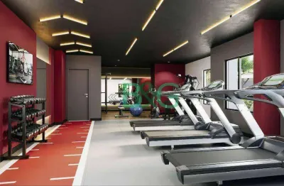 Apartamento garden com 2 dormitórios à venda, 47 m² por r$ 301.950 - vila ré - são paulo/sp
