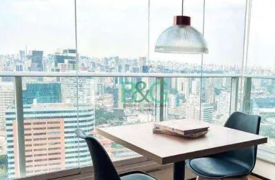 Studio com 1 dormitório para alugar, 35 m² por r$ 7.457/mês - butantã - são paulo/sp