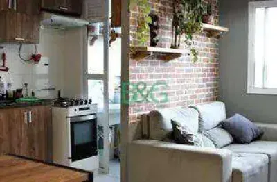 Apartamento com 1 dormitório à venda, 33 m² por r$ 319.000,00 - barra funda - são paulo/sp