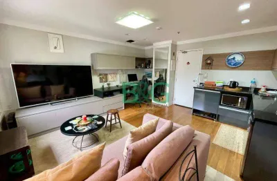 Apartamento com 1 dormitório à venda, 41 m² por r$ 710. - jardim paulista - são paulo/sp