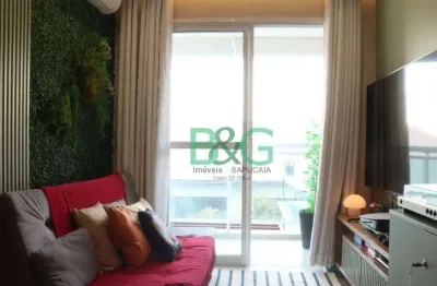 Apartamento com 1 dormitório à venda, 45 m² por r$ 649.000,00 - várzea da barra funda - são paulo/sp