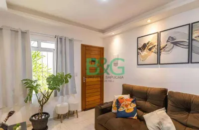 Casa com 2 dormitórios à venda, 55 m² por r$ 379.000,00 - vila araguaia - são paulo/sp