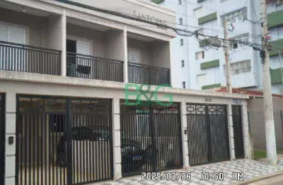 Casa com 2 dormitórios à venda, 56 m² por r$ 271.502,60 - caiçara - praia grande/sp