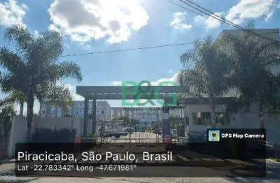 Apartamento com 2 dormitórios à venda, 45 m² por r$ 121.285 - campestre - piracicaba/sp