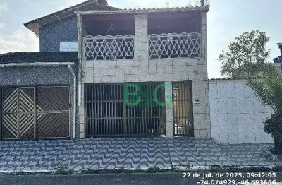 Casa com 3 dormitórios à venda, 212 m² por r$ 498.480 - cidade das crianças - praia grande/sp