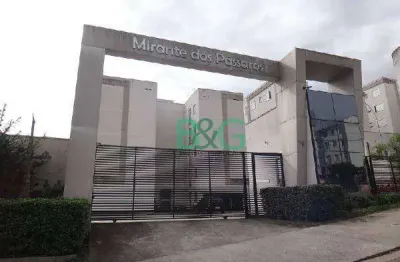 Apartamento com 2 dormitórios à venda, 40 m² por r$ 111.430,06 - chácara holiday - itaquaquecetuba/sp