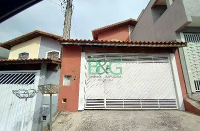 Casa com 2 dormitórios à venda, 53 m² por r$ 261.772,53 - chácara vista alegre - cotia/sp