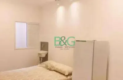 Studio com 1 dormitório para alugar, 20 m² por r$ 1.600,00/mês - vila lageado - são paulo/sp