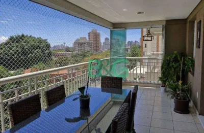 Apartamento para alugar, 126 m² por r$ 10.138,26/mês - belenzinho - são paulo/sp