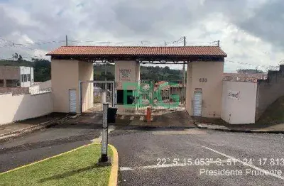 Casa à venda, 43 m² por r$ 128.672,68 - conjunto habitacional jardim humberto salvador - presidente prudente/sp