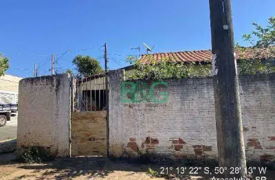 Casa com 2 dormitórios à venda, 172 m² por r$ 101.145,89 - conjunto habitacional josé saran - araçatuba/sp