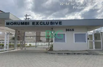 Apartamento com 2 dormitórios à venda, 44 m² por r$ 163.287 - altos do ribeirão - pindamonhangaba/sp