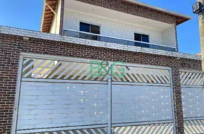 Casa com 2 dormitórios à venda, 39 m² por r$ 274.857 - parque das américas - praia grande/sp