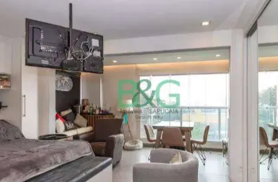 Studio com 1 dormitório à venda, 36 m² por r$ 721.000,00 - brooklin paulista - são paulo/sp