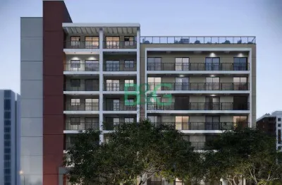 Studio com 1 dormitório à venda, 25 m² por r$ 300.000,00 - vila congonhas - são paulo/sp