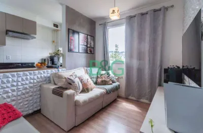 Apartamento com 2 dormitórios à venda, 40 m² por r$ 245. - vila zat - são paulo/sp