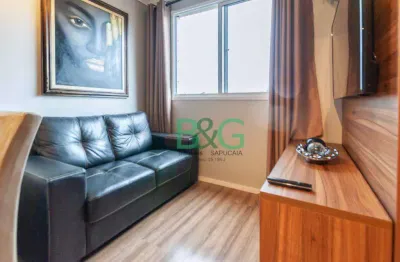 Apartamento com 2 dormitórios à venda, 40 m² por r$ 260.000,00 - vila zat - são paulo/sp