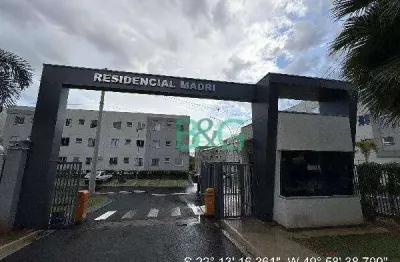 Apartamento à venda, 39 m² por r$ 99.555,89 - jardim califórnia - marília/sp