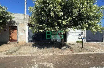 Casa com 2 dormitórios à venda, 43 m² por r$ 86.648,52 - jardim bandeirantes - andradina/sp
