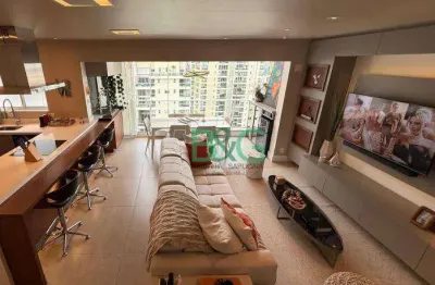 Apartamento duplex com 1 dormitório à venda, 100 m² por r$ 1.850.000,00 - campo belo - são paulo/sp