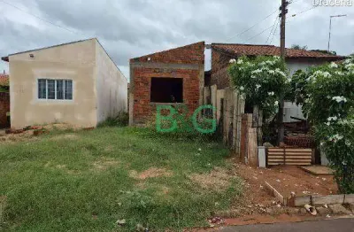 Terreno à venda, 125 m² por r$ 104.832 - jardim brasilandia - dracena/são paulo