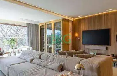 Apartamento com 2 dormitórios à venda, 142 m² por r$ 4.099.000,00 - campo belo - são paulo/sp
