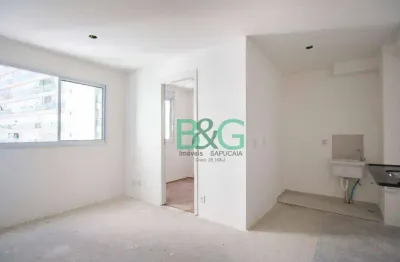 Apartamento com 2 dormitórios à venda, 34 m² por r$ 350.000,00 - barra funda - são paulo/sp