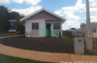 Casa com 2 dormitórios à venda, 45 m² por r$ 137.247 - jardim cambui - luís antônio/são paulo