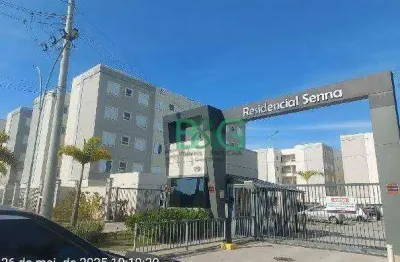 Apartamento com 2 dormitórios à venda, 39 m² por r$ 158.842 - parque santa rosa - suzano/sp