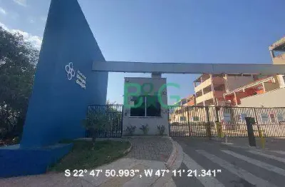 Apartamento com 2 dormitórios à venda, 38 m² por r$ 113.145 - jardim dos ipês - sumaré/sp