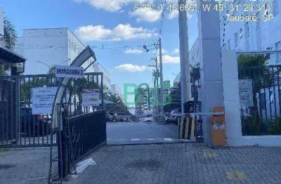 Apartamento com 2 dormitórios à venda, 44 m² por r$ 120.710 - jardim gurilândia - taubaté/sp