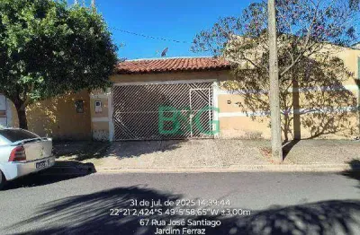Casa com 2 dormitórios à venda, 106 m² por r$ 322.491 - jardim ferraz - bauru/são paulo