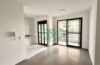 Apartamento com 2 dormitórios para alugar, 55 m² por r$ 4.200,00/mês - vila anastácio - são paulo/sp