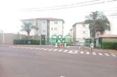 Apartamento com 2 dormitórios à venda, 48 m² por r$ 91.045 - jardim heitor rigon - ribeirão preto/sp