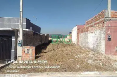 Terreno à venda, 140 m² por r$ 144.117,96 - residencial cristal - votorantim/sp
